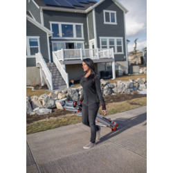 Little Giant Echelle convertible 2 béquilles ajustables 4-7 marches Haut accès 553  Little Giant Kobleo