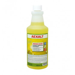 Aexalt Détergent désinfectant désodorisant parfum citron 1L AEXACLEAN Kobleo