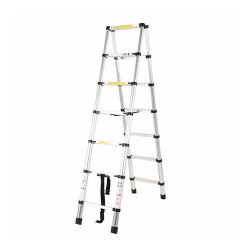 Ztrust Echelle télescopique combinée hauteur max 2,6 m Kobleo