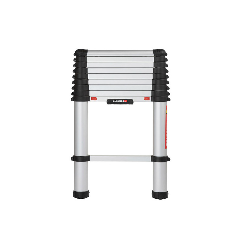 Telesteps Echelle télescopique Classico 9 marches Longueur 3 m en aluminium TEL Telesteps Kobleo Telesteps Echelle télescopique Classico 9 marches Longueur 3 m en aluminium TEL Telesteps Kobleo