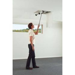 Telesteps Echelle télescopique grenier LOFT MAXI 265 293m 10 marches TEL-60927 Telesteps Kobleo