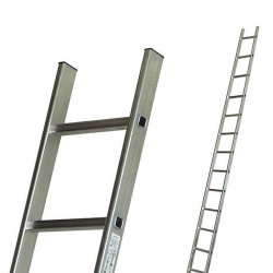 Escalux Echelle Aluminium semi-professionnelle simple 13 marches Haut travail  Kobleo