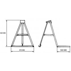 Dolex Etabli portatif pliant 840 x 940 mm Kobleo