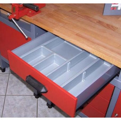 Kupper Etabli 6 tiroirs et 1 compartiment Rouge 12112 Kupper Kobleo