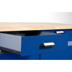 Kupper Etabli 6 tiroirs et 1 compartiment 120x84x60 cm Bleu marine 12117 Kupper Kobleo Kupper Etabli 6 tiroirs et 1 compartiment 120x84x60 cm Bleu marine 12117 Kupper Kobleo
