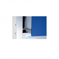 Kupper Etabli 4 tiroirs et 1 emplacement L:1,20 m Rouge 12532 Kupper Kobleo