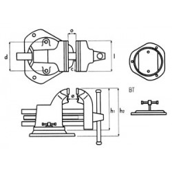 Dolex Etau double guidage fixe L 150 mm ouverture 185 mm série 40 avec serre Kobleo Dolex Etau double guidage fixe L 150 mm ouverture 185 mm série 40 avec serre Kobleo