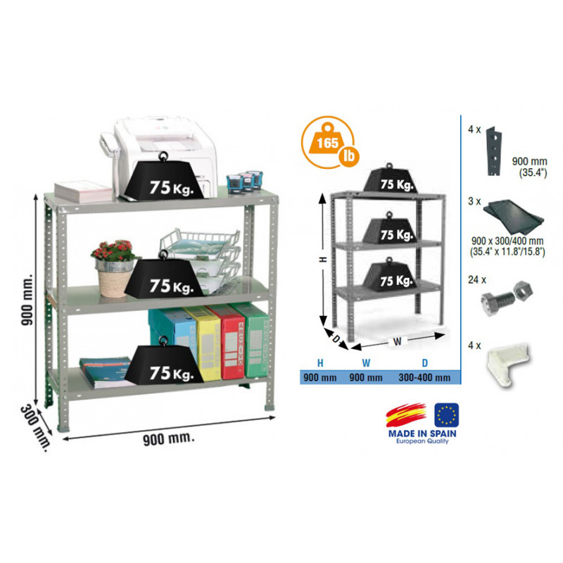 PLAYMOBIL R449 ECOLE – Scaffale Grigio Scuro Per Aula Lavori Manuali (4326 5128)