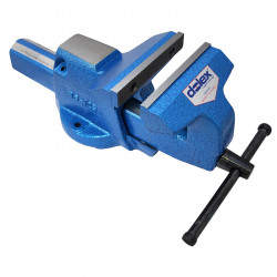 Dolex Etau réglable base fixe 125 mm ouverture 155 mm série 80 avec serre-tu Kobleo