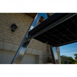 Hailo Escabeau professionnel 5 marches Ht d'accès 310cm Alu Plateforme PEHD Kobleo