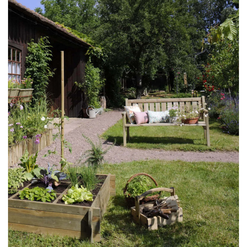 Jardipolys Banc de jardin 100553 Philadephia 150cm en bois Jardipolys Kobleo Jardipolys Banc de jardin 100553 Philadephia 150cm en bois Jardipolys Kobleo