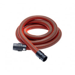 Sidamo Flexible D'aspiration Rouge Antistatique Diam36 X 4m Kobleo