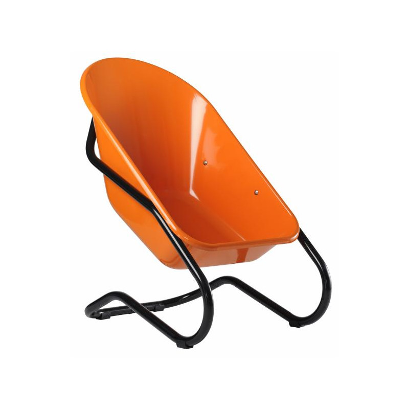 Haemmerlin Fauteuil TABOO brouette détournée orange Kobleo