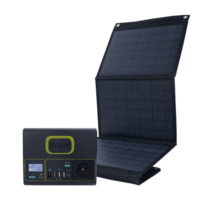 Mundus Pack station d'énergie Izywatt 150 et panneau solaire 30W Orium Kobleo