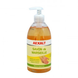 Aexalt Flacons de 500 ml Savon de Marseille liquide pour les mains prêt à l'e Kobleo