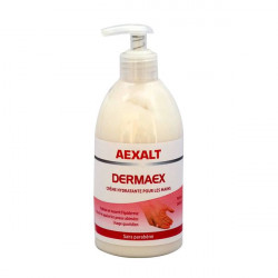 Aexalt Flacons pompe 500 ml Crème hydratante les mains après travaux DERMAEX  Kobleo