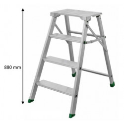 Fimm Marchepied pliable charge 150 kg 4 marches haut. accès 2780 mm Kobleo