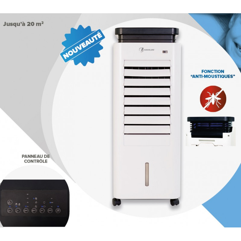 Haverland Refroidisseur d'air mobile Asap 60W 3 vitesses 20m2 Haverland Kobleo Haverland Refroidisseur d'air mobile Asap 60W 3 vitesses 20m2 Haverland Kobleo