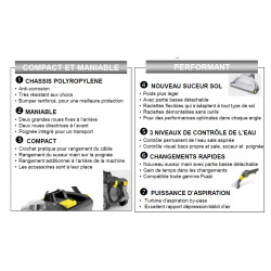 Karcher Injecteur/Extracteur Puzzi 10/1 1250W 25m2/h Karcher Kobleo