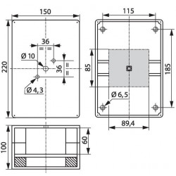 Legrand Interrupteur de proximité tripolaire 40A Kobleo