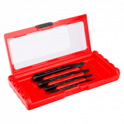 Bahco Jeu d'extracteurs de goujons pour vis boulons et goujons cassés 4 pièc Kobleo