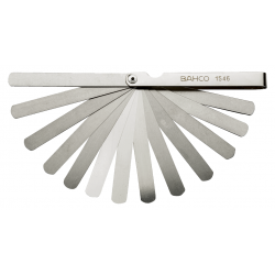 Bahco Jauge d'épaisseur professionnelle 13 lames, 96 mm 1546 Bahco Kobleo