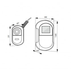 Thirard JUDAS VIDEO Connecté Wifi angle de vision 100° Thirard Kobleo