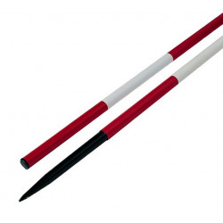 Metrica Jalon en métal plastifié 60024 2x80cm Metrica Kobleo