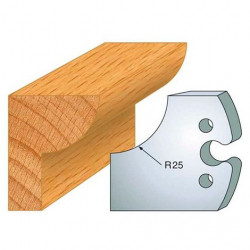 Leman Jeu de 2 Fers N°219 profilés acier Ht50mm Leman Kobleo