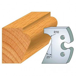 Leman Jeu de 2 fers profilés acier Ht.50 mm N°248 Leman Kobleo