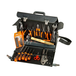 BAHCO - Jeu d'outils isolés dans mallette en cuir - 19 outils