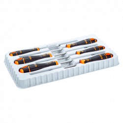 Bahco Jeu 6 tournevisVis fenteVis Pozidriv etVis PhillipsBahcoFit poignée ca Kobleo