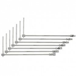Bahco Jeu 7 manches T douilles articulées 7-8-10-12-13-14 17mm L 500mm BE1TS Kobleo