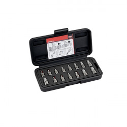 Bahco Jeu de 15 extracteurs de goujons, 110 mm x 250 mm x 40 mm BWMSP15 Bahco Kobleo