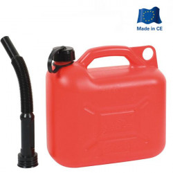 Ribitech Jerrican Essence 5 Litres Bec verseur en PEHD PRJE5 Ribitech Kobleo