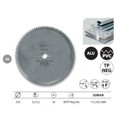 Leman Lame Carbure 250x30x80z Neg. Tp / Metaux Non-Ferreux Kobleo