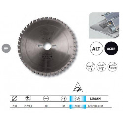 Leman Lame Carbure 230x30x44z Speciale Metaux Kobleo