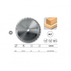 Leman Lame Carbure Debit 350x30x32z Alt. / Anti-Recul / Bois Kobleo