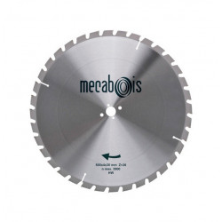 Sidamo Lame Carbure De Chantier 500x4x30 36 Dents Kobleo