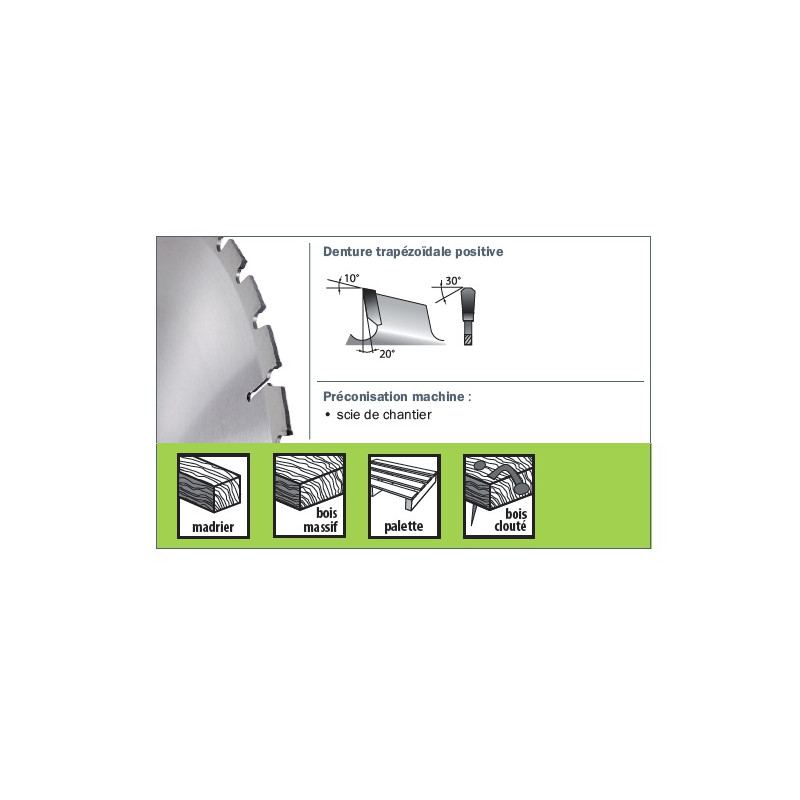 Sidamo Lame Carbure De Chantier 500x4x30 36 Dents Kobleo Sidamo Lame Carbure De Chantier 500x4x30 36 Dents Kobleo