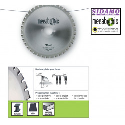 Sidamo Lame Carbure Maximetaux 210x2.2x30 40 Dents Kobleo