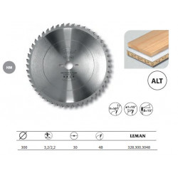 Leman Lame Carbure Mise à Format 300x30x48z Alt. / Bois Kobleo