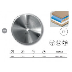 Leman Lame Carbure Mise à Format 300x30x72z Tp / Bois Stratifies Kobleo
