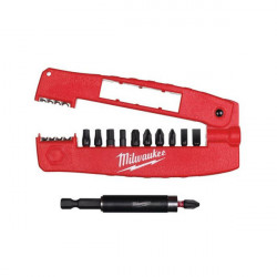 Milwaukee Kit tournevis embouts Shockwave 12 pièces N°1 Milwaukee Kobleo