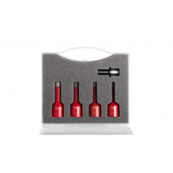 Rubi Kit trépans diamant 50938 Mini Drygres D6-8-10-12mm Rubi Kobleo