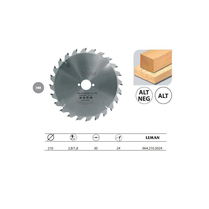 Leman Lame Carbure / Portative D.210x30x24z Alt. / Bois Kobleo