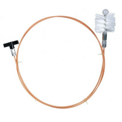 Ribiland Kit de nettoyage pour poêle 3m avec brosse Kobleo