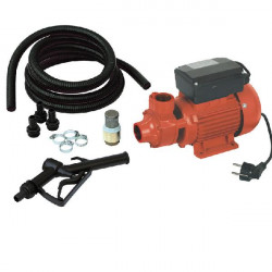 Ribitech Kit pompe gasoil complet 40 l/mn crépine et tuyau gasoil PRKG115A Kobleo