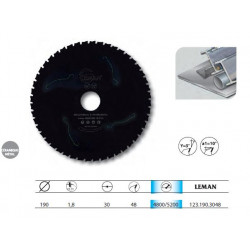 Leman Lame Cera-Metal 190x30x48z Metaux Kobleo