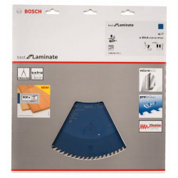 Bosch Lame de scie circulaire Diam 305 x 25/18 x 30 mm best for Laminate 260 Bosch Kobleo